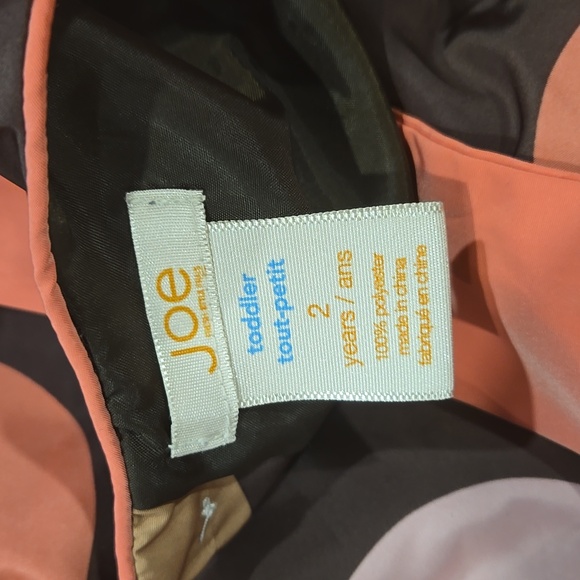 Polka Dot Sleeveless Dress with Pink Sash - Picture 4 of 4